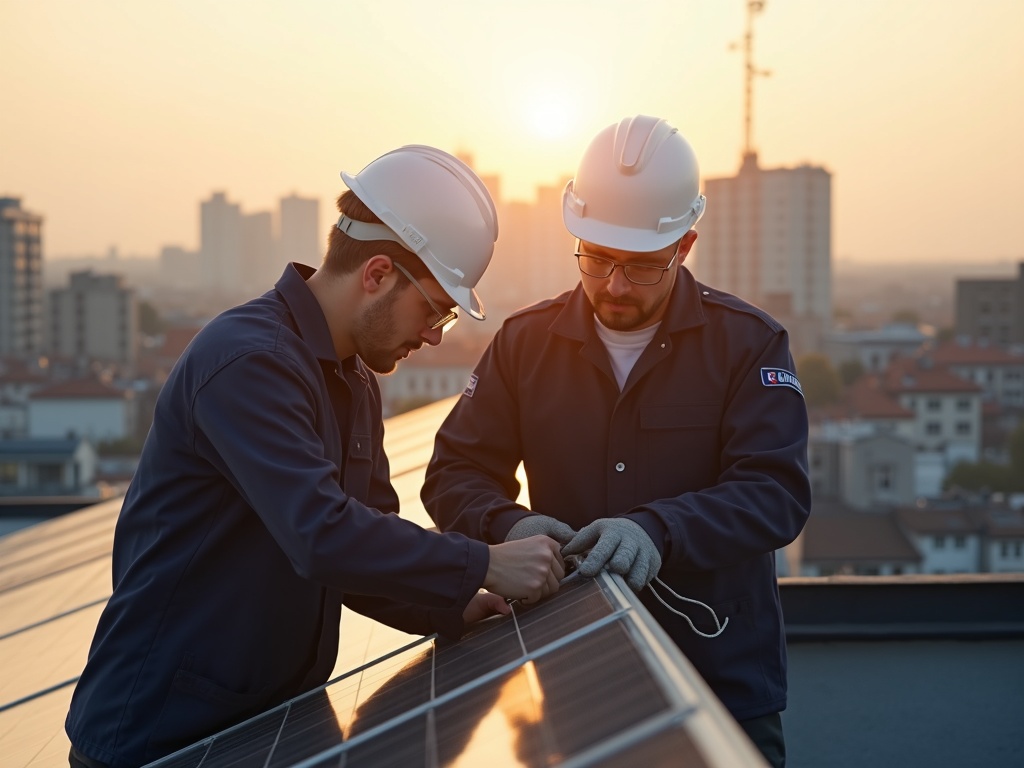 Azubi bei der Arbeit